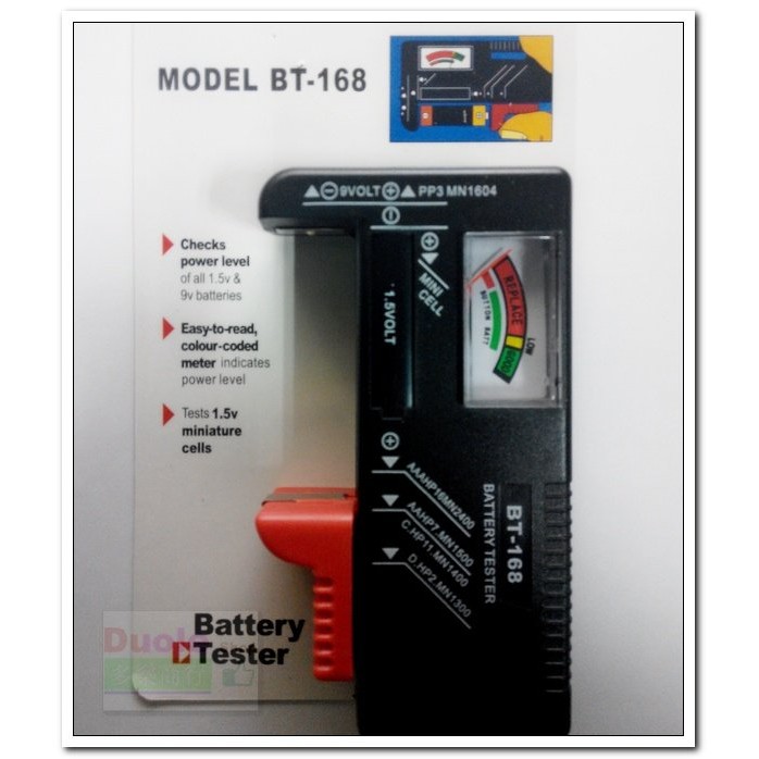 電池測電器/指針顯示電池測試器/電量測試 Battery Tester