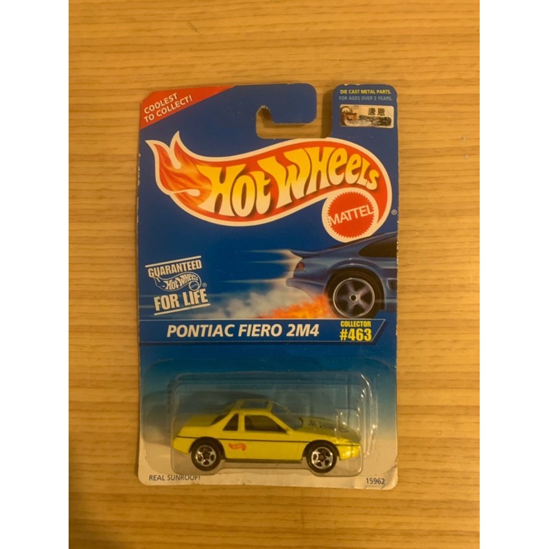 1996 Hot Wheels Mainline / Pontiac Fiero 龐帝克 風火輪