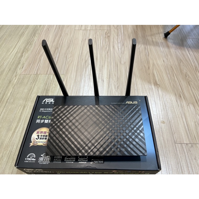 Asus 路由器 Wifi分享器 5G RT-AC66U+ 二手