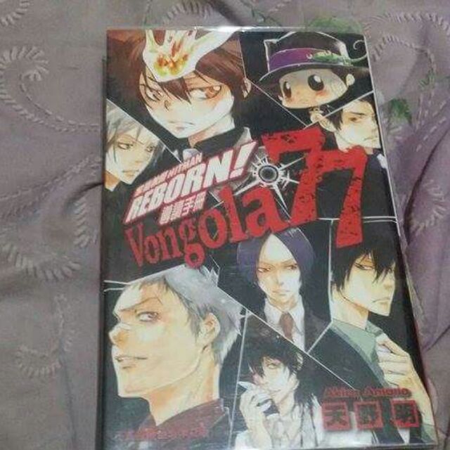 限定peggywang0104下標，家庭教師HITMAN REBORN!導讀手冊Vongola77