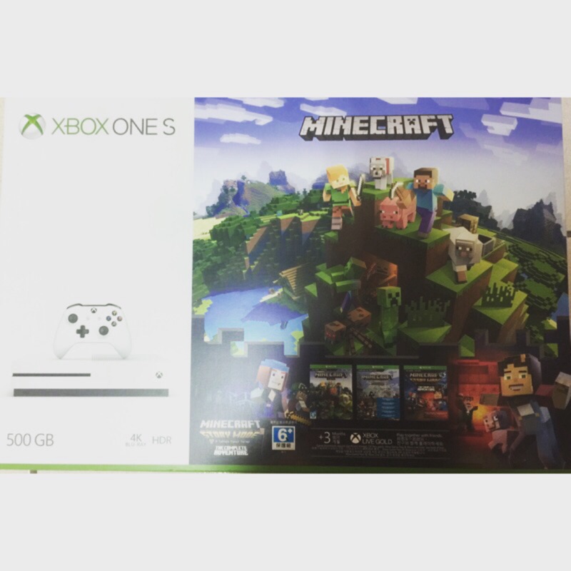 現貨全新【我的世界】Minecraft XBOX ONE S 全新