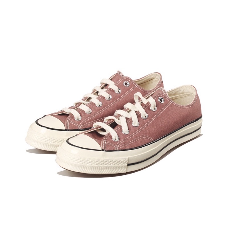 CONVERSE CHUCK TAYLAR 70S 1970 168515C 豆沙紅 三星標 低筒帆布鞋