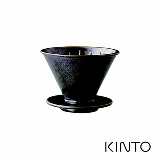 【日本KINTO】SCS鑄職人陶瓷濾杯 金屬黑 共兩款《WUZ屋子-台北》KINTO 濾杯 咖啡