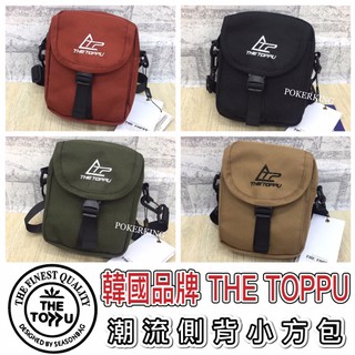 POKER📣(免運-韓國品牌) THE TOPPU 潮流側背小方包 側背包 斜背包 男生包包 女生包包 側背小包