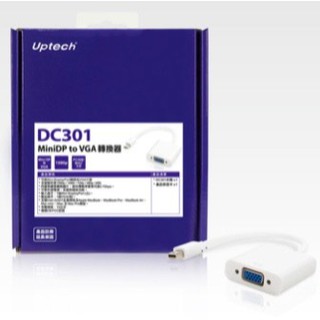 Uptech DC301 MiniDP to VGA 轉換器