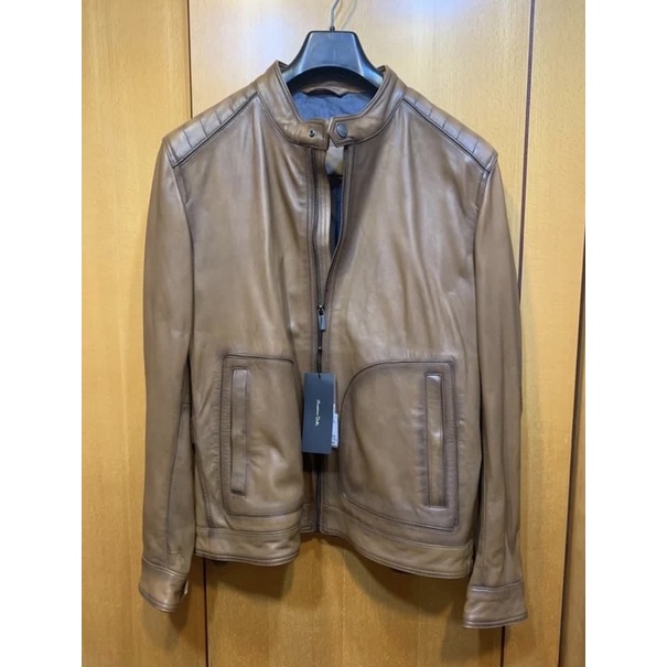 Massimo Dutti nappa leather jacket 3321/231/778 皮衣