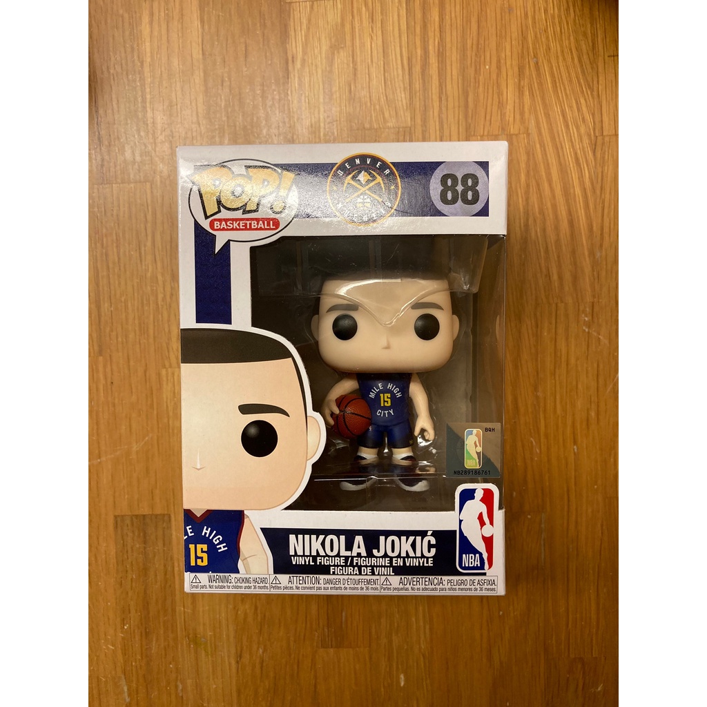 Funko pop NBA 金塊隊 Nicola Jokic 尼古拉 約基奇 小丑 Joker No.88 公仔 模型