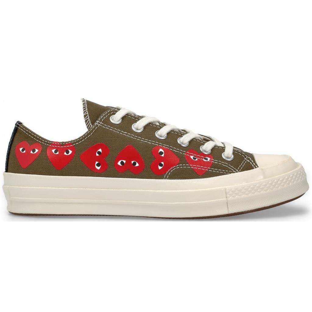 commes des garcon play converse