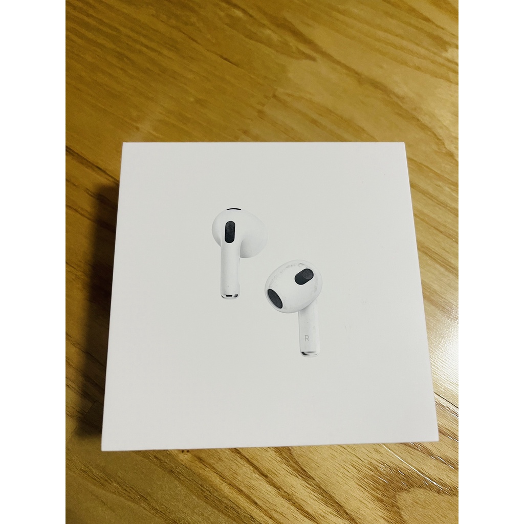 蘋果全新未拆封apple AirPods 3代 無線藍芽耳機 入耳檢測 藍牙耳機 原廠公司貨