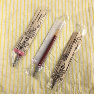 無印良品 舊款膠墨中性筆 筆芯 紅色 0.5