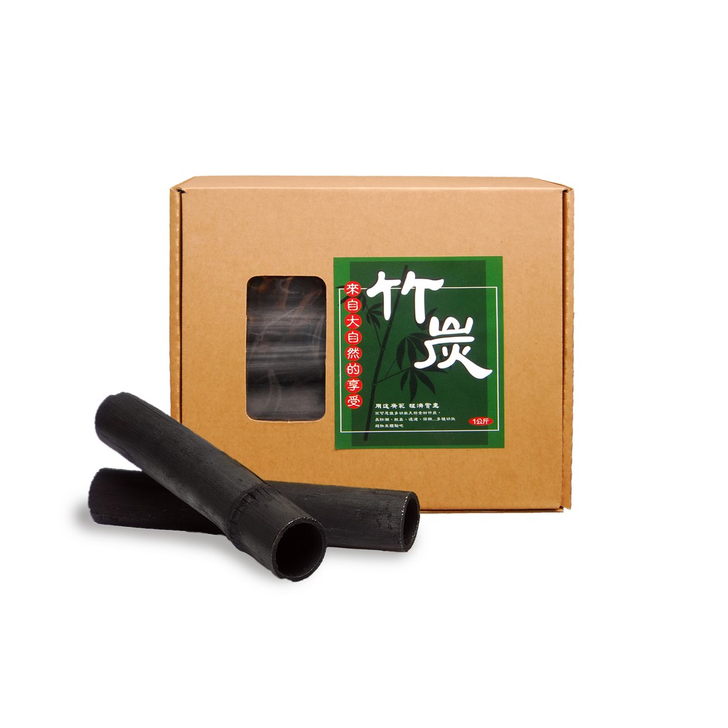 璞園藝術坊 竹筒炭竹炭1kg 淨水除臭養魚 蝦皮購物