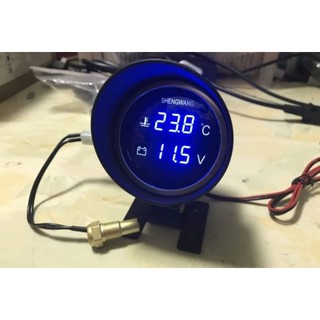 12v 24v通用電壓水溫錶異常閃爍