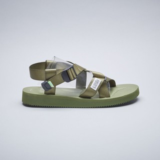 SUICOKE CHIN2-CAB OG-023-2CAB 軍綠 綁帶 涼鞋【SK210232CABOL】
