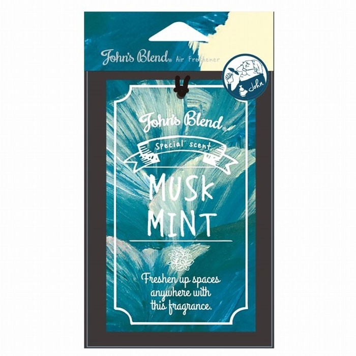 日本 John′s Blend 夏季限定 MUSK MINT 薄荷麝香 吊卡 / 香片 (1入) 化學原宿