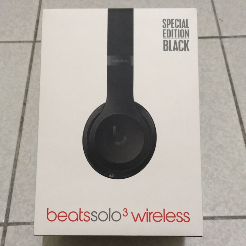 Beats Solo3 Wireless 頭戴式耳機 - 霧黑色