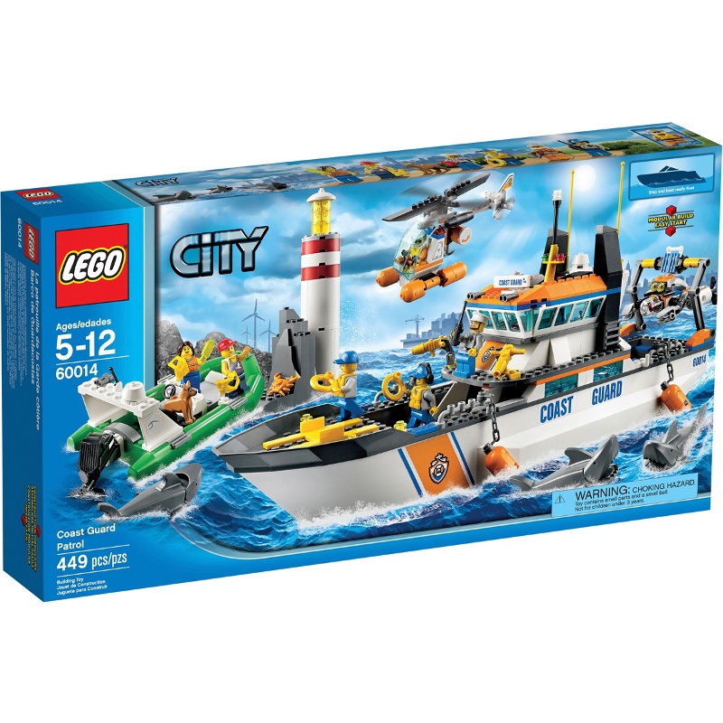 【GC】 LEGO 60014 City Coast Guard Patrol