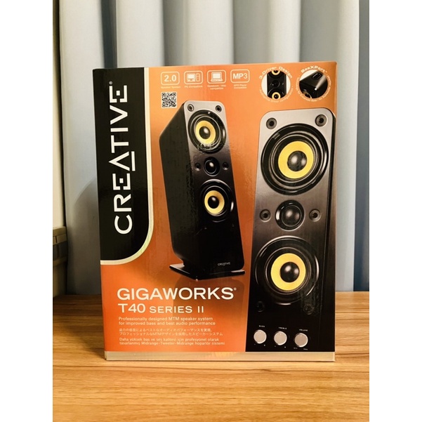 【CREATIVE】GigaWorks T40 Series II 喇叭（全新）