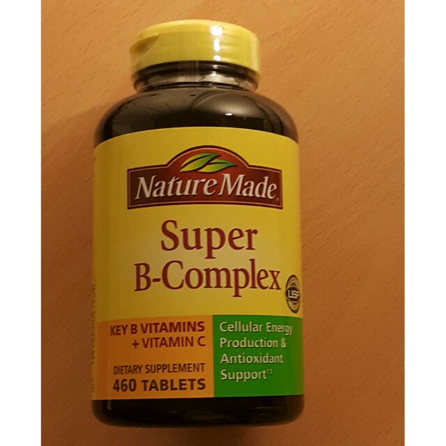 美國 Nature Made Super B-Complex + Vitamins C 460顆