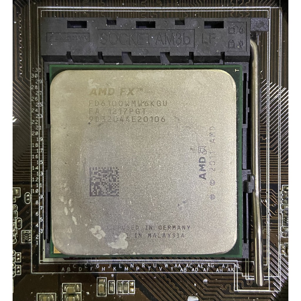 二手 良品 cpu AMD AM3+ 堆土機 FX-6100 六核心  處理器