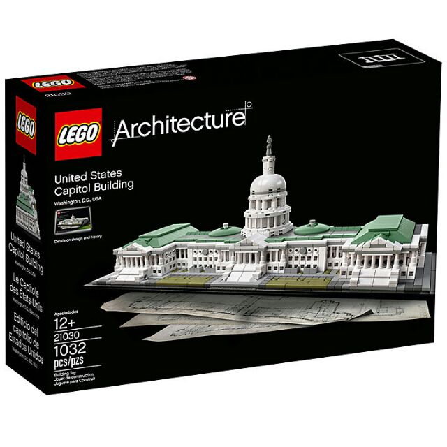 樂高 LEGO 21030 建築系列 美國國會大廈 United States Capitol Building