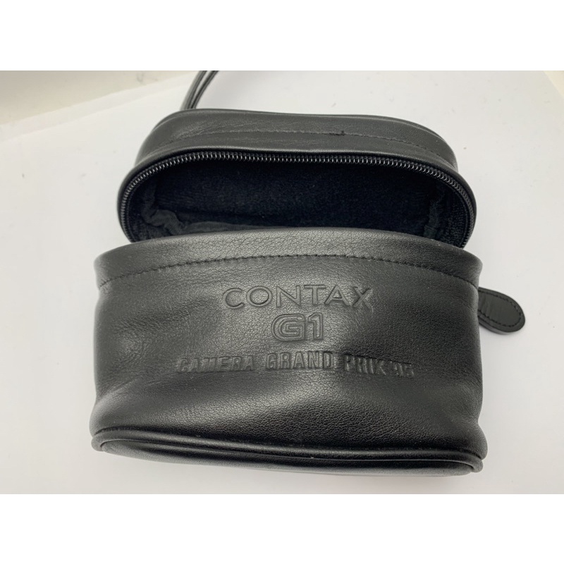CONTAX G1 Camera Grand Prix 95 G 系列 原廠真皮 相機鏡頭收納包 質感佳 G1/G2