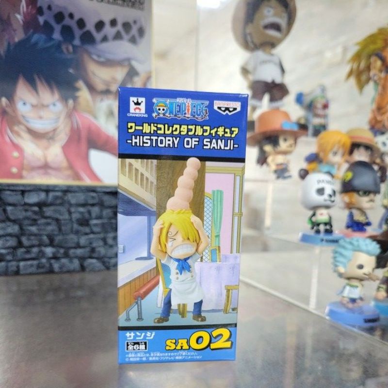 日版金證* 全新未拆 海賊王 航海王 wcf 香吉士的歷史 SA02 香吉士小時候