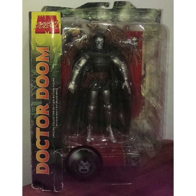 Marvel Select 漫威 Dr. Doom 毀滅博士 末日博士 全關節可動 (不含場景地台)死侍 無限手套 相關