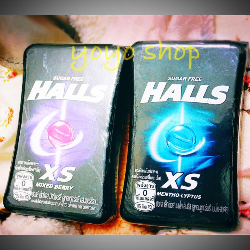 HALLS XS 喉糖-打啵糖