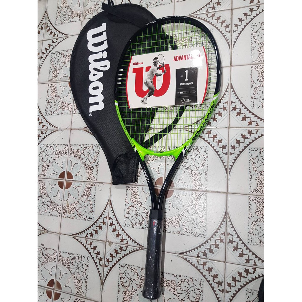 smooth responsive power wilson 成人鋁合金網球拍 4 3/8