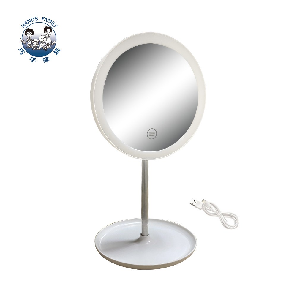 桌上型LED化妝鏡/ 白色-7吋