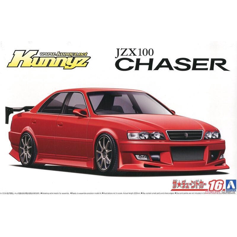 【上士】現貨 青島 1/24 改裝車16 Kunny'z JZX100 Chaser TourerV '98 06310