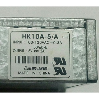 🌞二手現貨保固NEMIC-LAMBDA朗達TDK電源供應器HK10A-5/A 出DC5V 2A 入100-120VAC