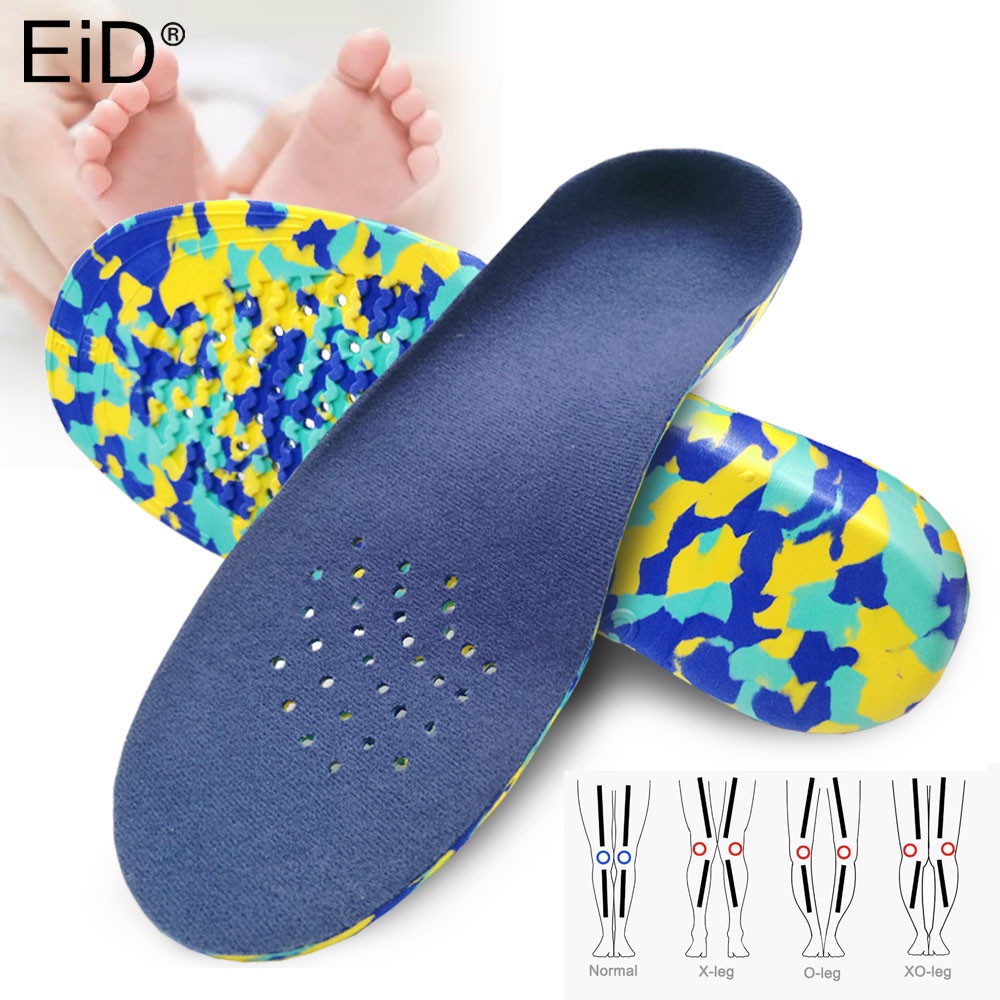Eid 兒童足弓支撐矯形鞋墊適用於兒童平足運動跑步運動鞋矯正鞋墊墊