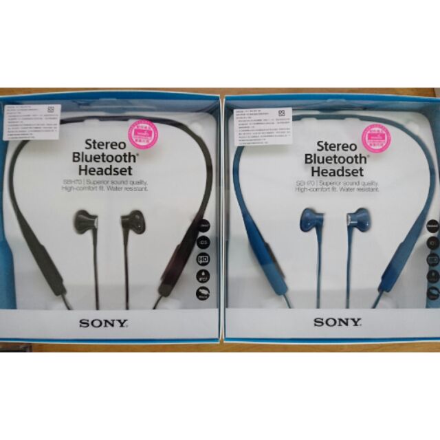 SONY SBH70 藍芽耳機 神腦公司貨 10/16購入 全新未拆