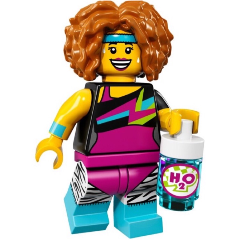 《香G陳》LEGO 71018 14號 健身大媽 Series 17（全新未拆）