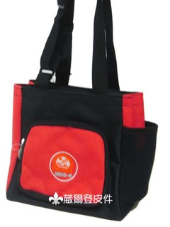 《葳爾登》MINI-K兒童手提袋便當袋補習袋文具袋購物袋共五色MINI-K兒童餐袋型號2211紅色
