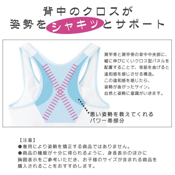 全新現貨日本gunze Pied Clair Stage2 背部支撐含胸墊半身內衣女童 少女 Qpe03 蝦皮購物