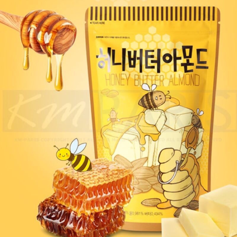 🇰🇷韓國人氣零食Toms Gilim 蜂蜜奶油杏仁果250g -現貨