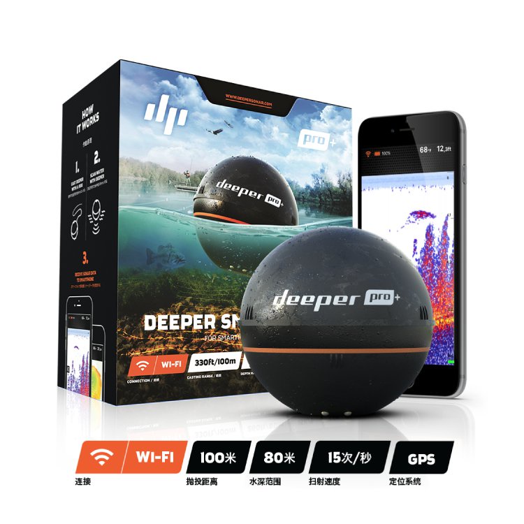 Deeper Smart Sonar Pro 魚探 Www Vetrepro Fr