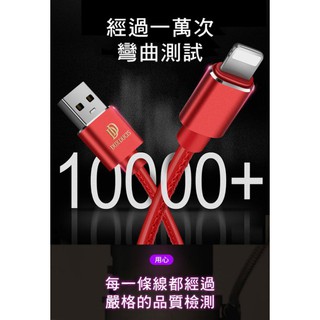 DUX DUCIS 傳輸線 數據線 Micro USB K-MAX 數據充電線 (1M) 採用智能充電內芯