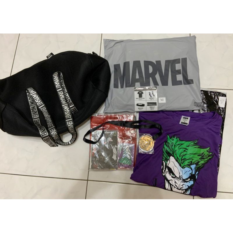 全新【漫威主題路跑】 MARVEL RUN限定款紀念物資大全套組