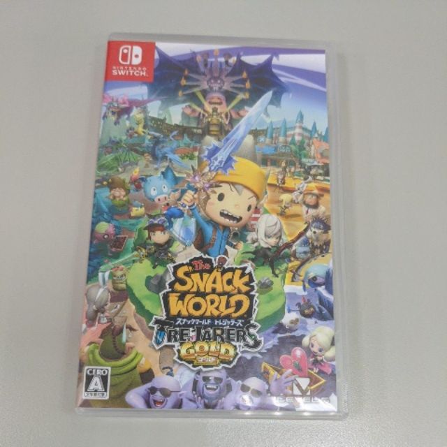 [包軌 秒出]Switch 點心世界 The Snack World 黃金版 極新少玩 二手