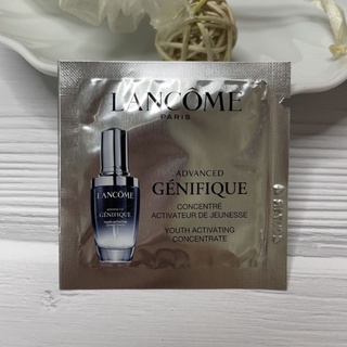 臺灣百貨專櫃 lancome蘭蔻超未來肌因賦活露小黑瓶 安瓶 冰珠亮眼粹 亮眼精粹霜 1ml試用品