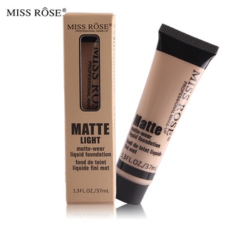 Miss Rose 37ml 熱銷 保濕 啞光 化妝 粉底 修護霜 遮瑕 粉底液