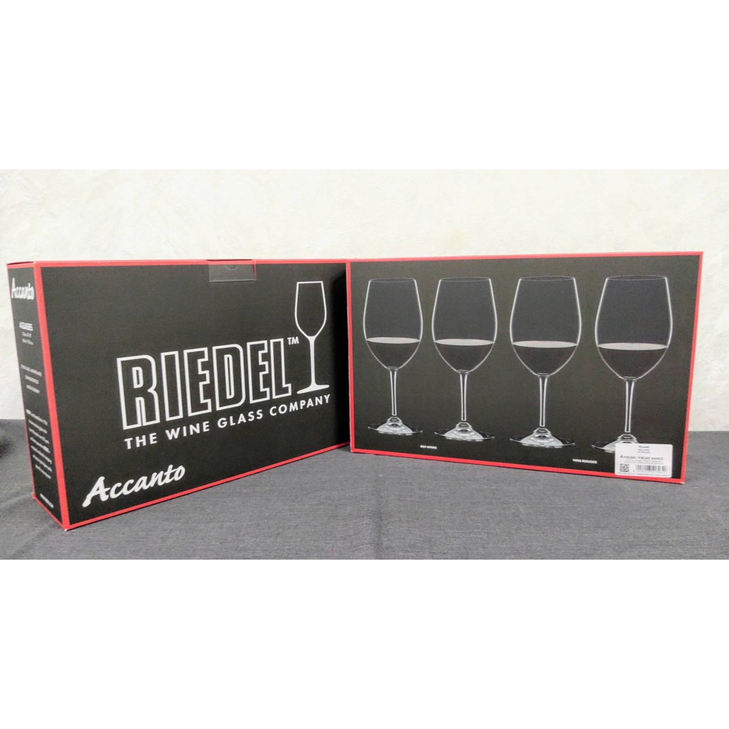 全新RIEDEL 酒杯之王德國水晶紅酒杯 4入套組 高腳杯 葡萄酒杯 免運費