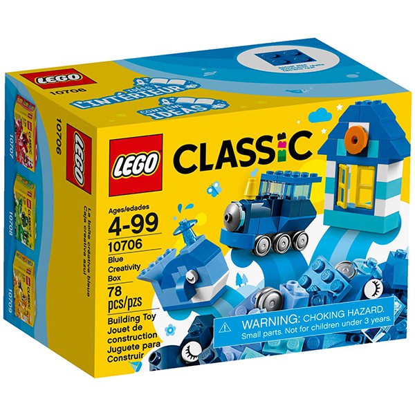 【LEGO樂高積木】Classic經典系列 - 藍色創意盒 LT10706 ☆~HaiZu孩子超市