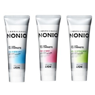 日本獅王NONIO 終結口氣牙膏-三口味【五福居家生活館】獅王牙膏 NONIO牙膏 公司貨