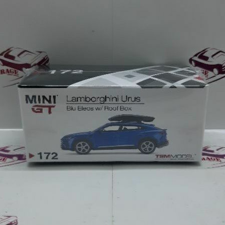 Mini GT 172 蘭博基尼小心 Blu Eleos w 車頂箱