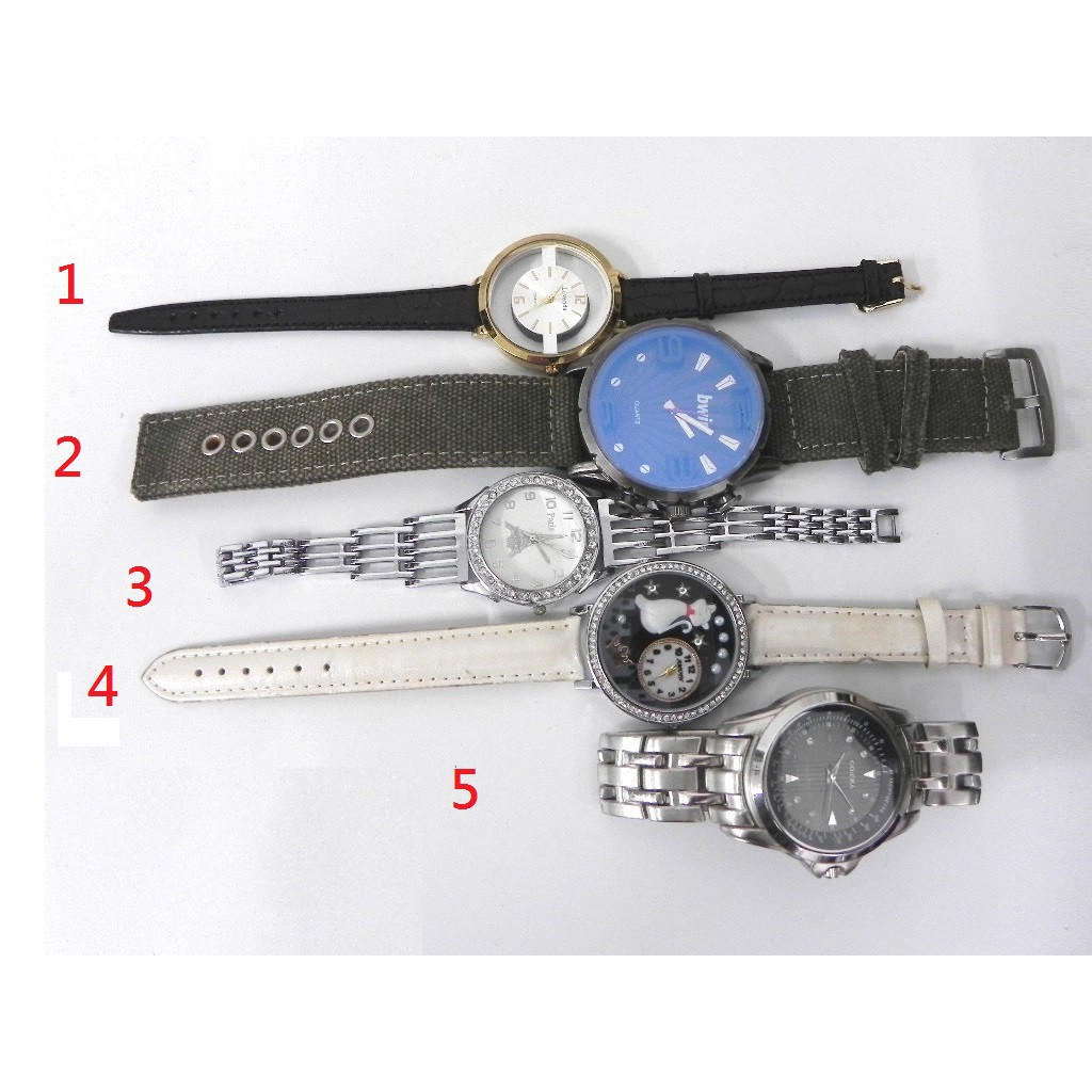 夾娃娃機錶 [夾娃娃機手錶 002] 10種各式石英手錶[一次10支]/時尚/中性/軍錶