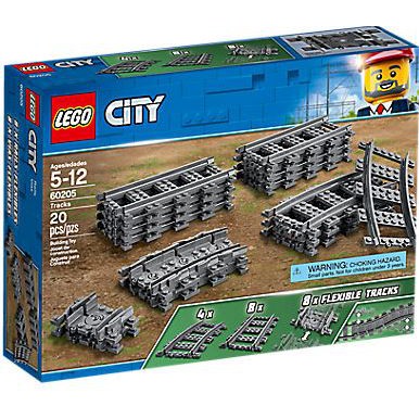［想樂］全新 樂高 Lego 60205 CITY 城市 軌道和彎道
